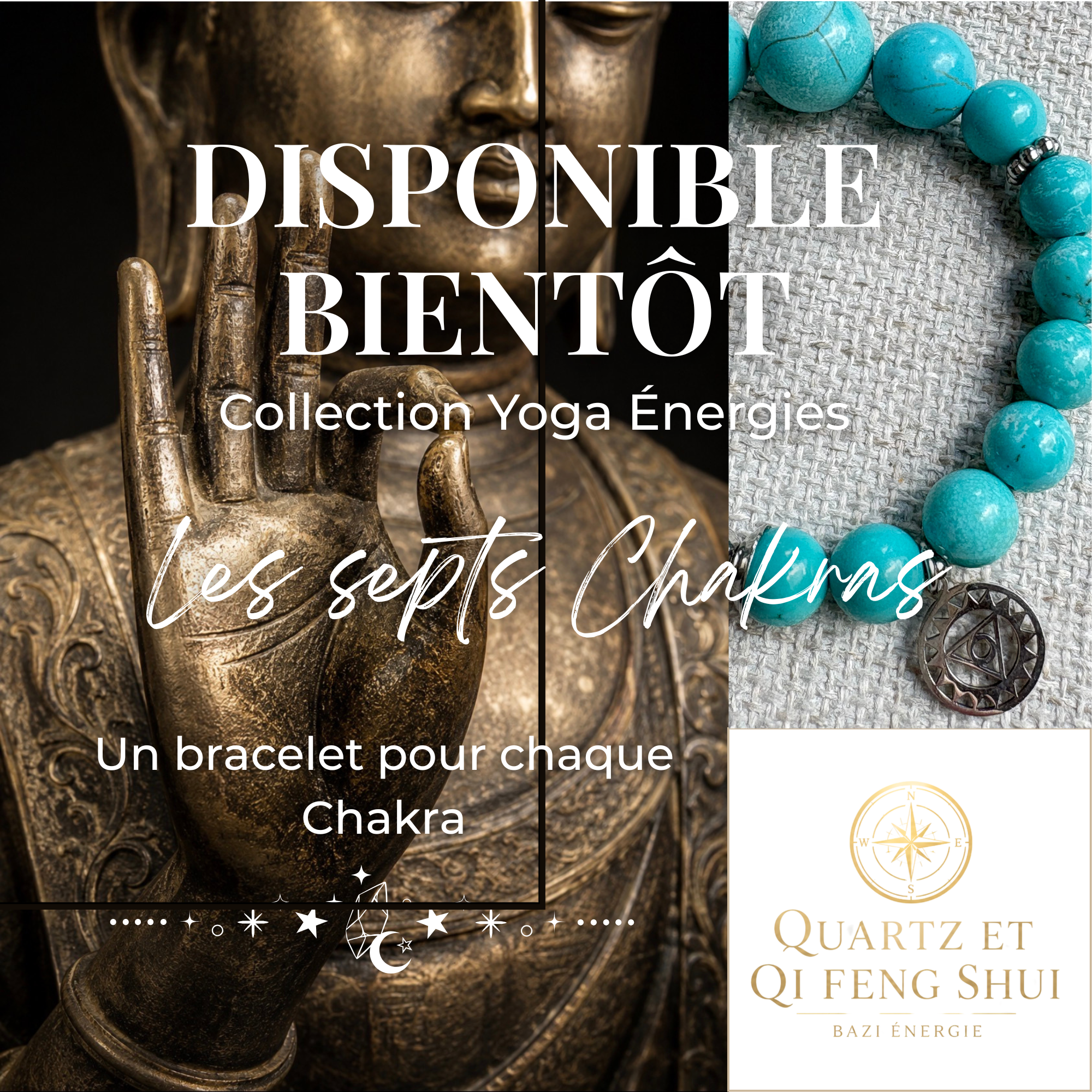 Bracelet Chakra de la gorge — Expression & Communication