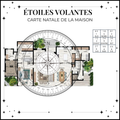 Analyse des Étoiles Volantes Carte Natale de la maison