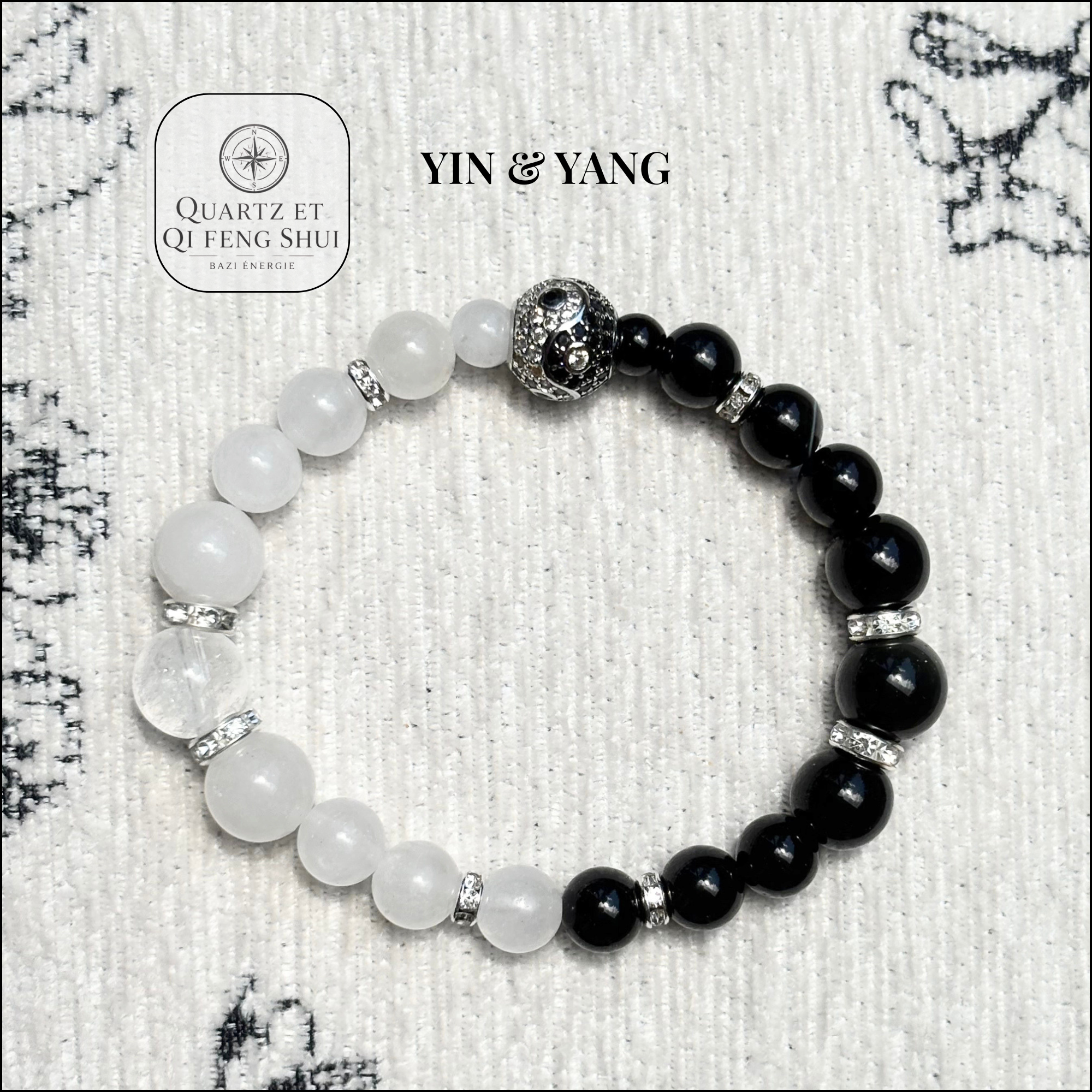 Bracelet Yin & Yang — Équilibre des énergies