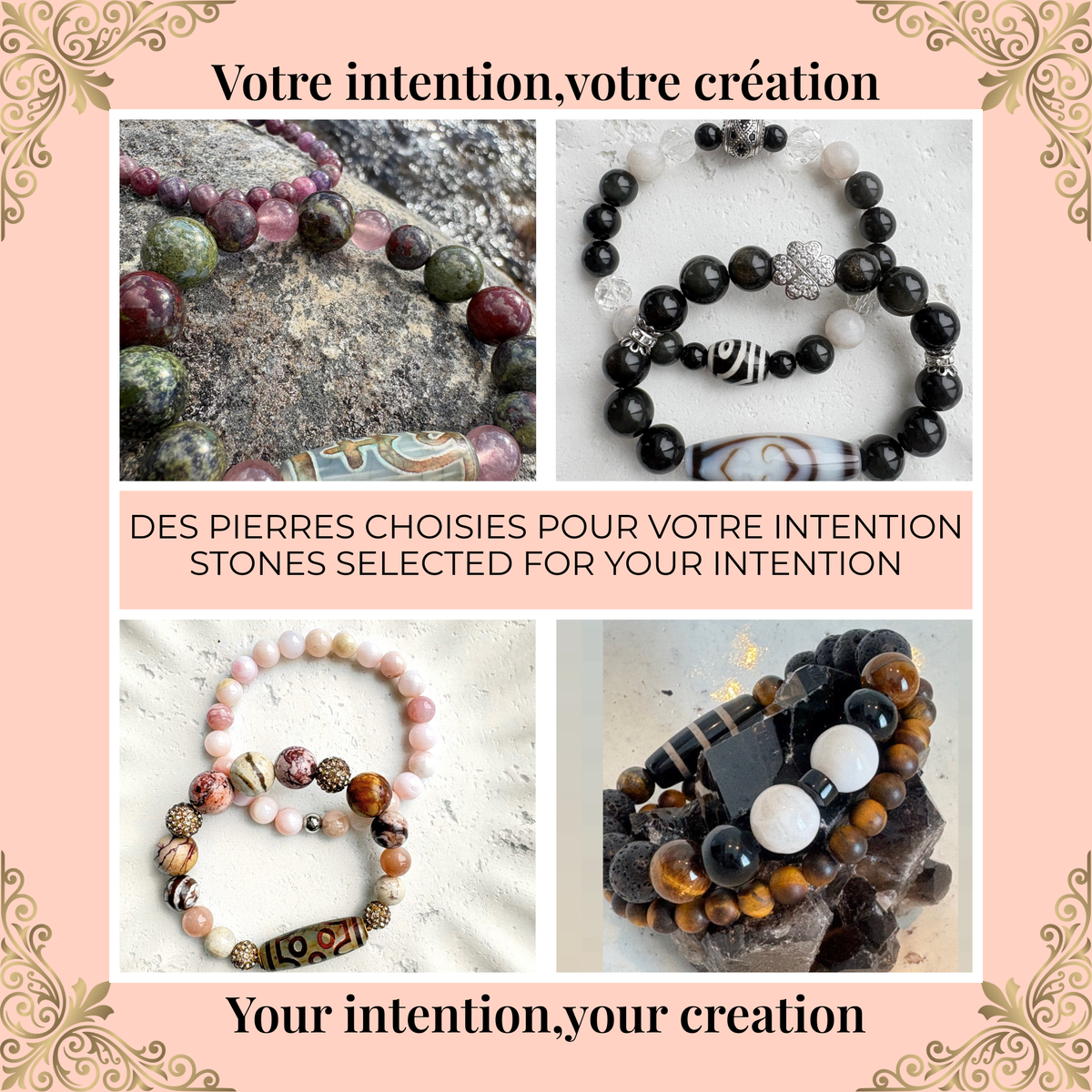 Intention Signature Double-Wrap Bracelet