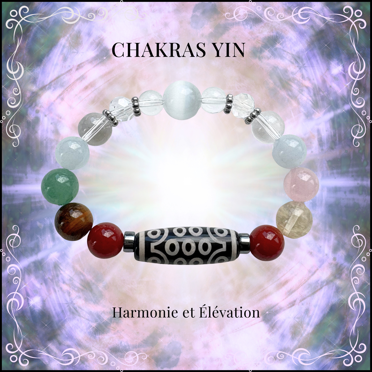 Chakra Bracelet YIN-Harmony and Elevation