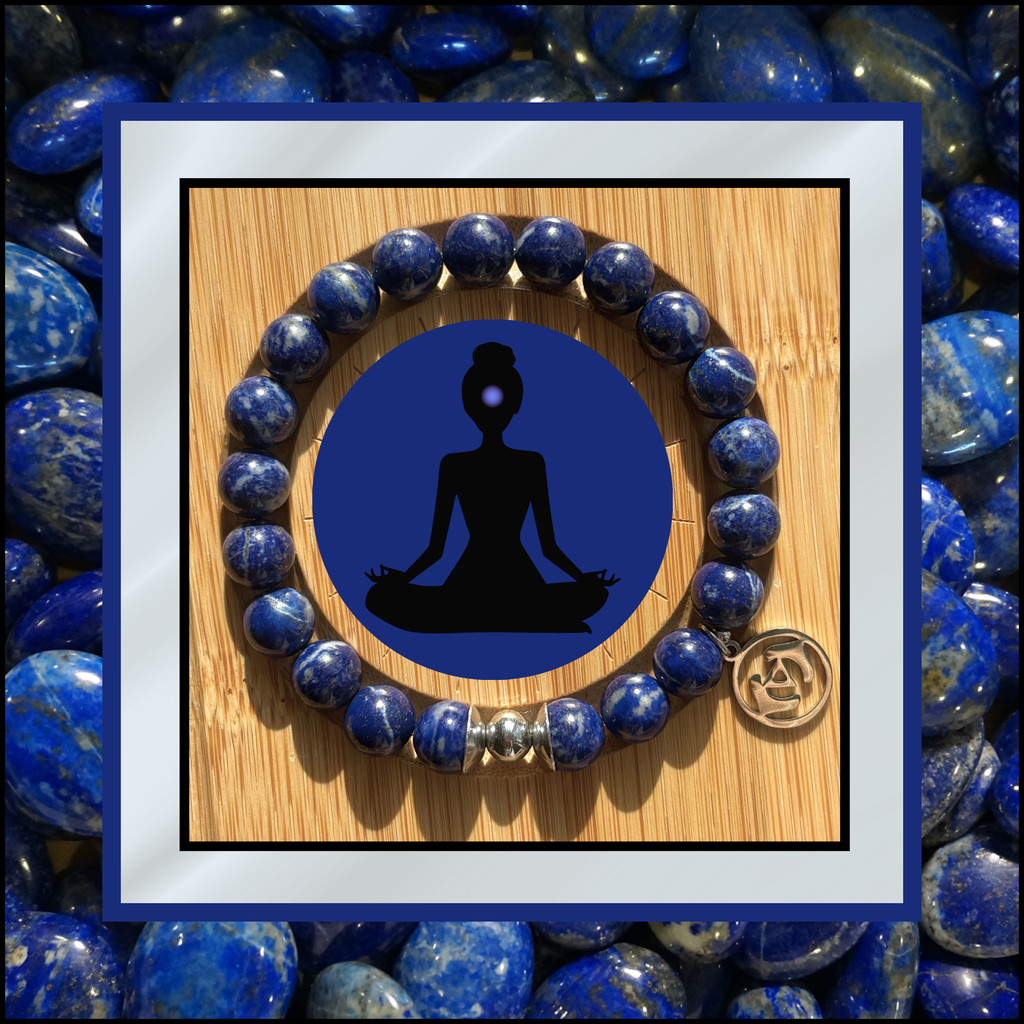 Bracelet Chakra du troisième œil –Ajna – Yoga Énergie