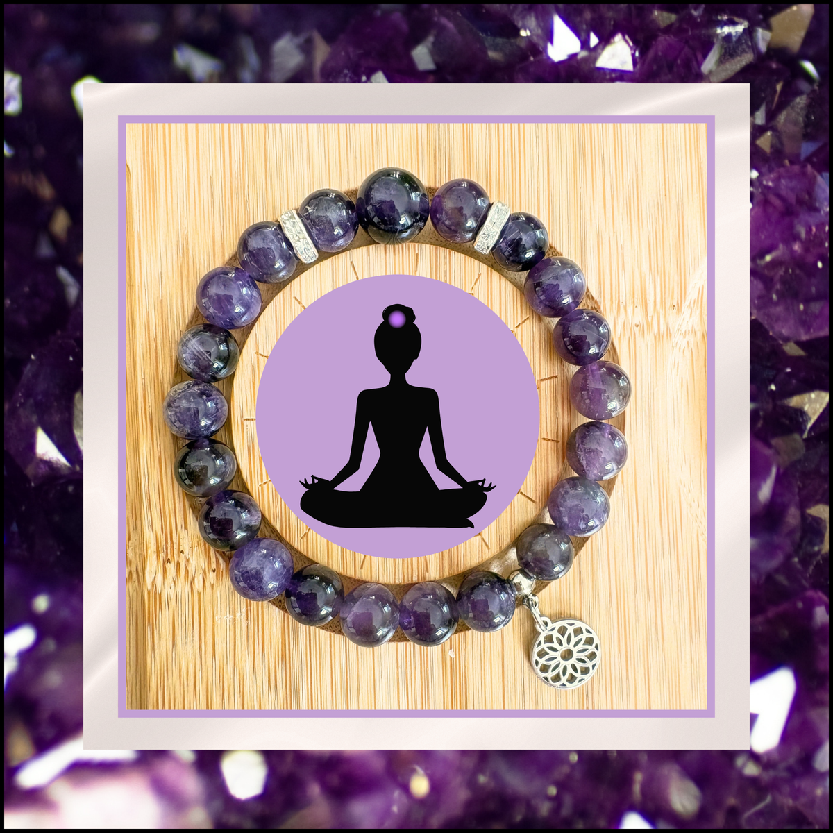Crown Chakra Bracelet — Sahasrara, Yoga Energy