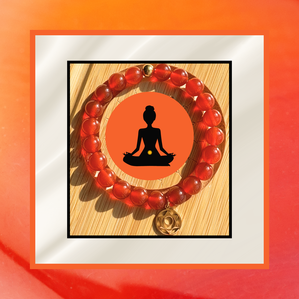 Bracelet chakra sacré – Svadhisthana – Yoga Énergie