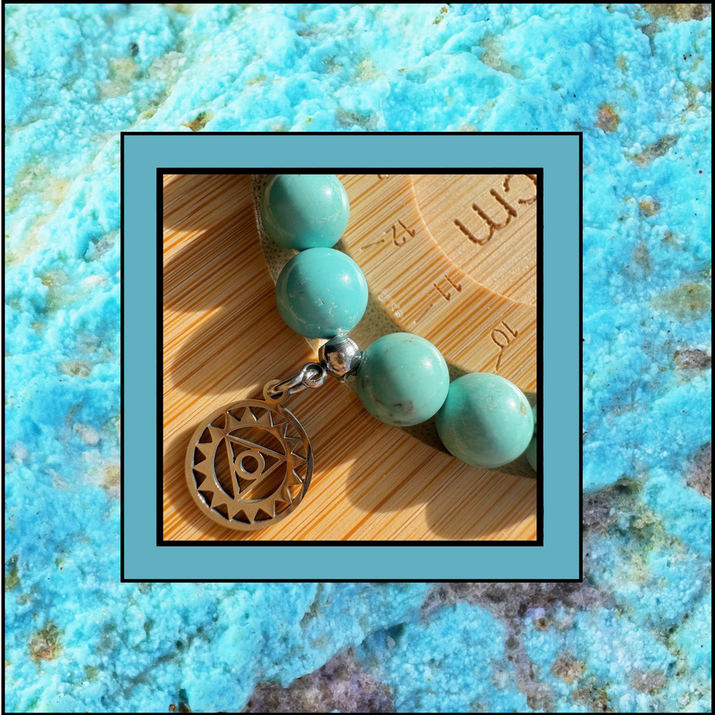 Throat Chakra Bracelet — Expression & Communication
