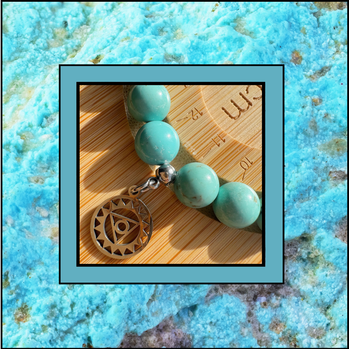 Throat Chakra Bracelet — Expression & Communication
