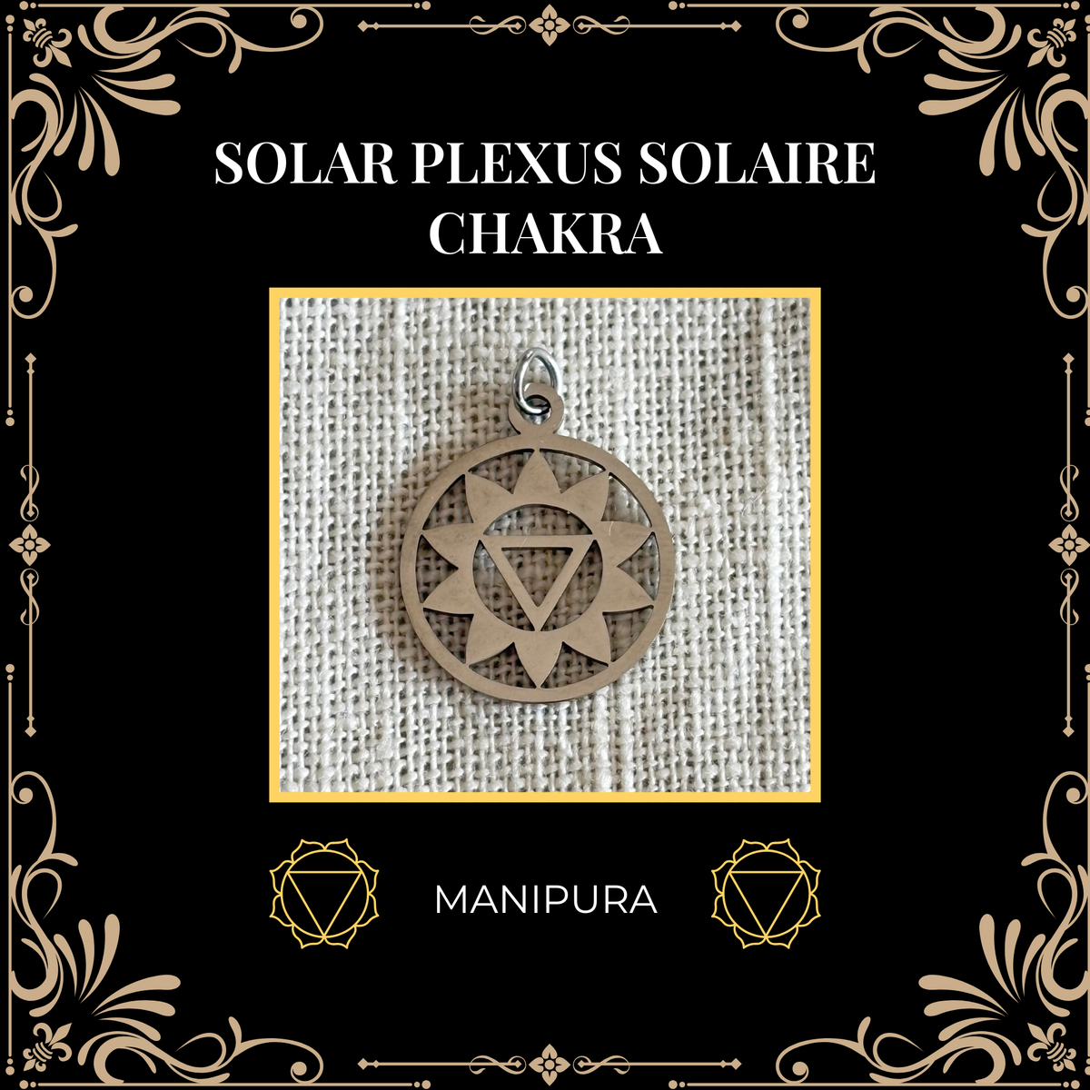 Chakra plexus solaire — Manipura  Pendentif